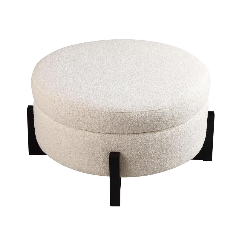 Repose-pieds beige