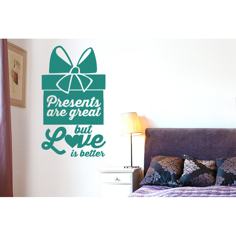 Wall Decal, Aqua Green