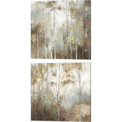 " Fine Birch I & II " by Allison Pearce 2 - Pieces
