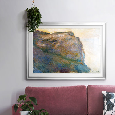 " Cliff At Petit Ailly, 1896 "