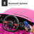 Licensed Audi 24V Electric Ride On Car, Ride-On Toy for Kids 1-3  with Remote & Bluetooth, Hot Pink-130124781