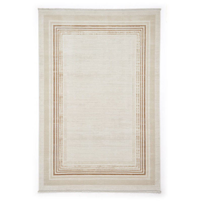 Mirage Ancelin Machine Woven Cream Area Rug