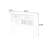 White Rectangular Solid Wood Console Table-758825956