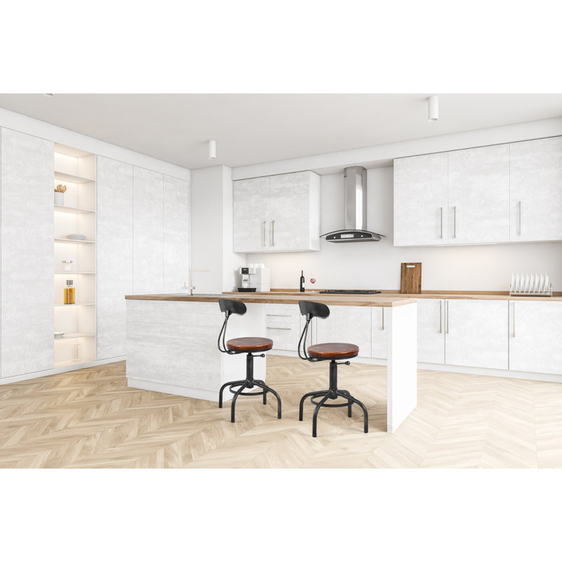 Tabouret de comptoir Jassel, Argent