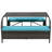 2-In-1 Convertible Picnic Upholstered Bench Table-2022976596