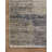Abstract Machine Woven Polyester Area Rug in Gray/Gold-1265733415