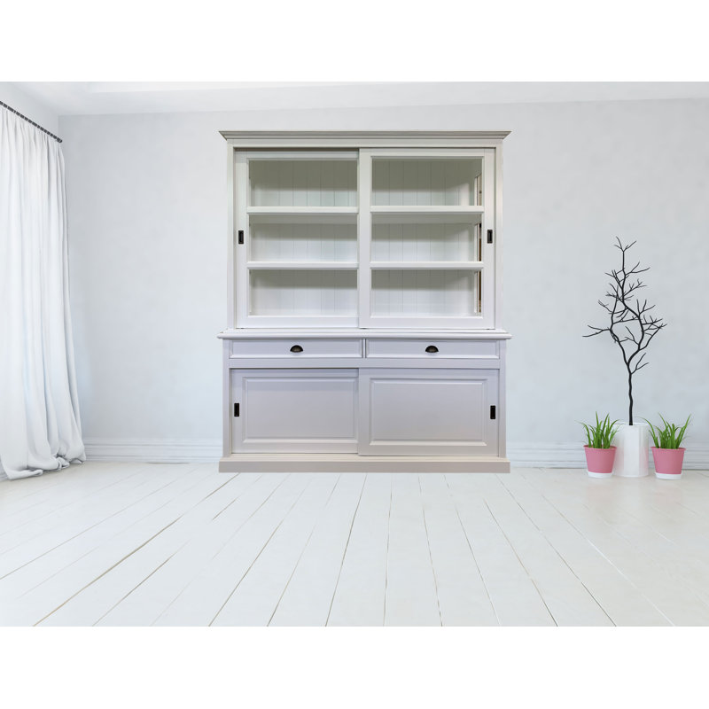 Jacksonport Display Cabinet, White