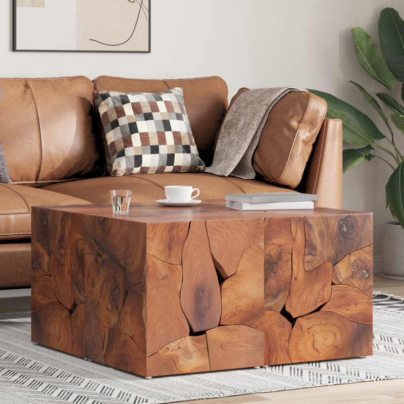 Kaur Solid Wood Accent Stool