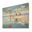 Minimalisme Lakefront Cottage Oasis I - paysage sur bois-812888085