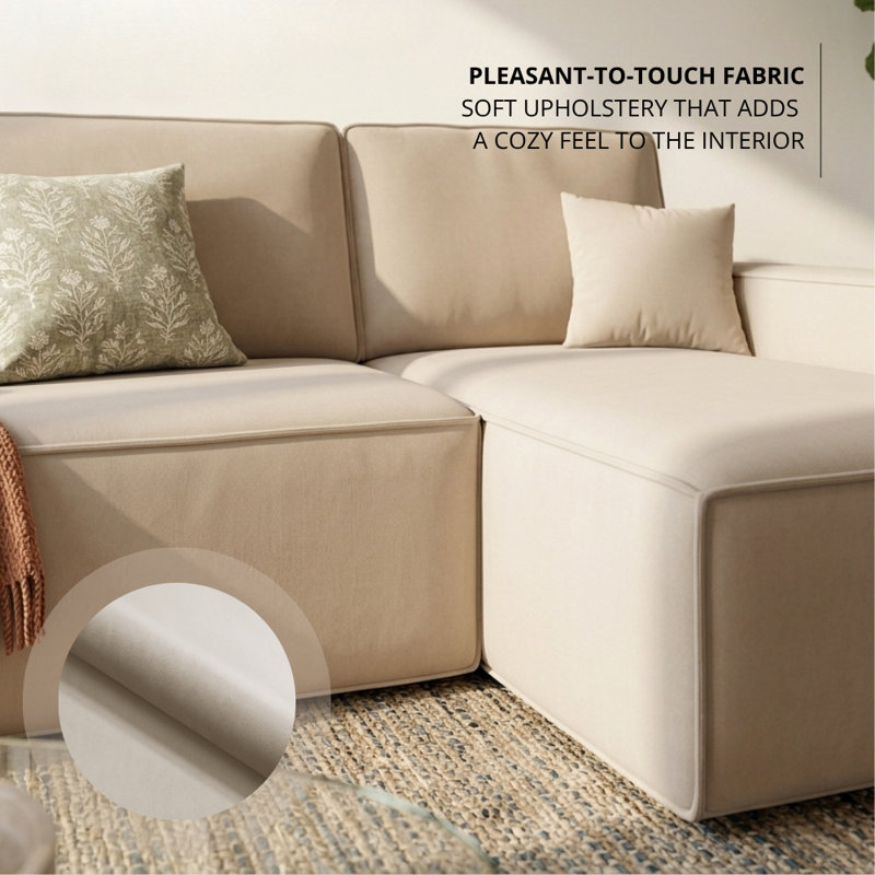 Rubeena 3 Seater Sofa Bed, Right Hand Facing