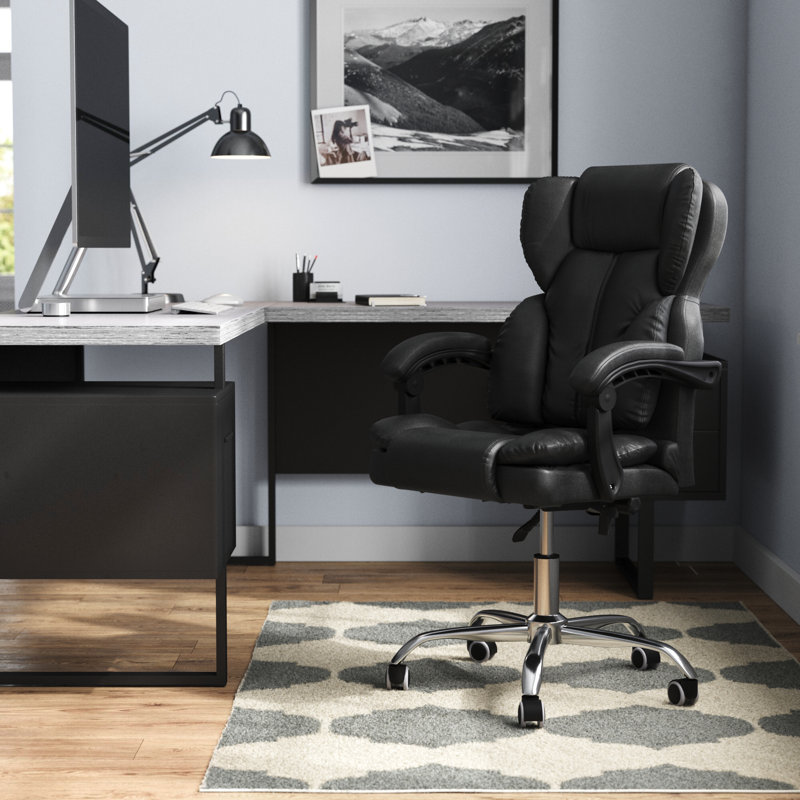 Fauteuil de direction Mathis, Noir