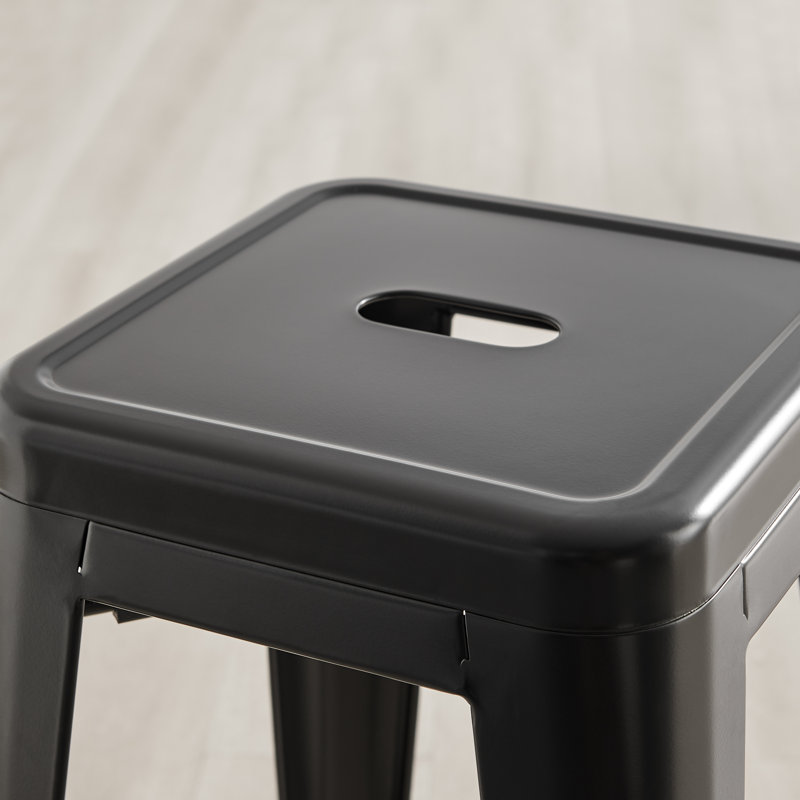 Tabouret de bar Honora, Noir
