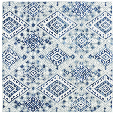 Vahakn Hand Tufted Wool Geometric Rug