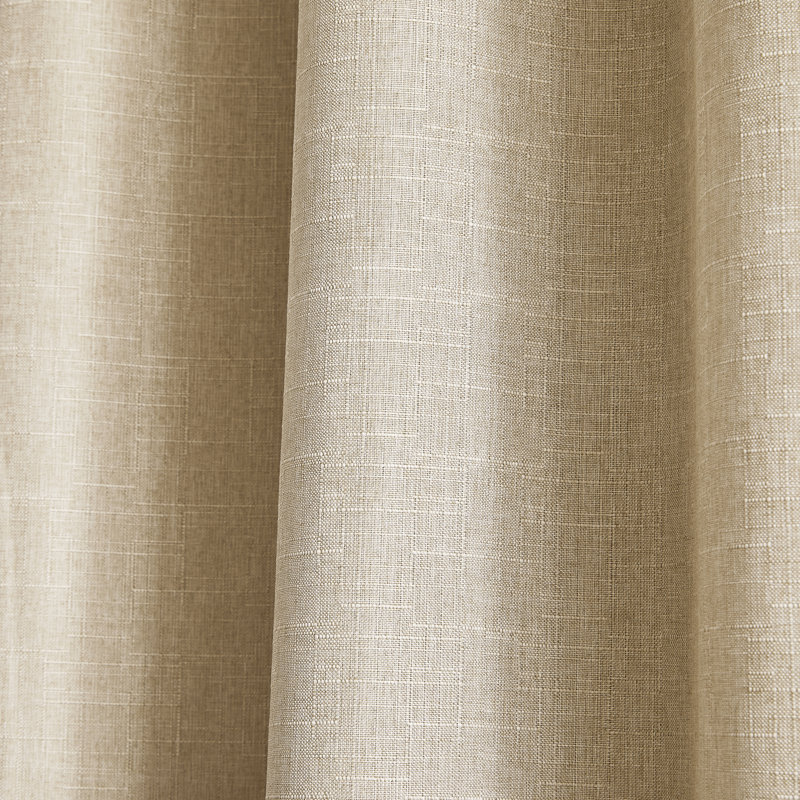 Paire de rideaux 100% occultant Meena, Beige