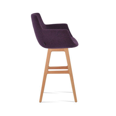 Bottega PR Wood Counter & Bar Stool