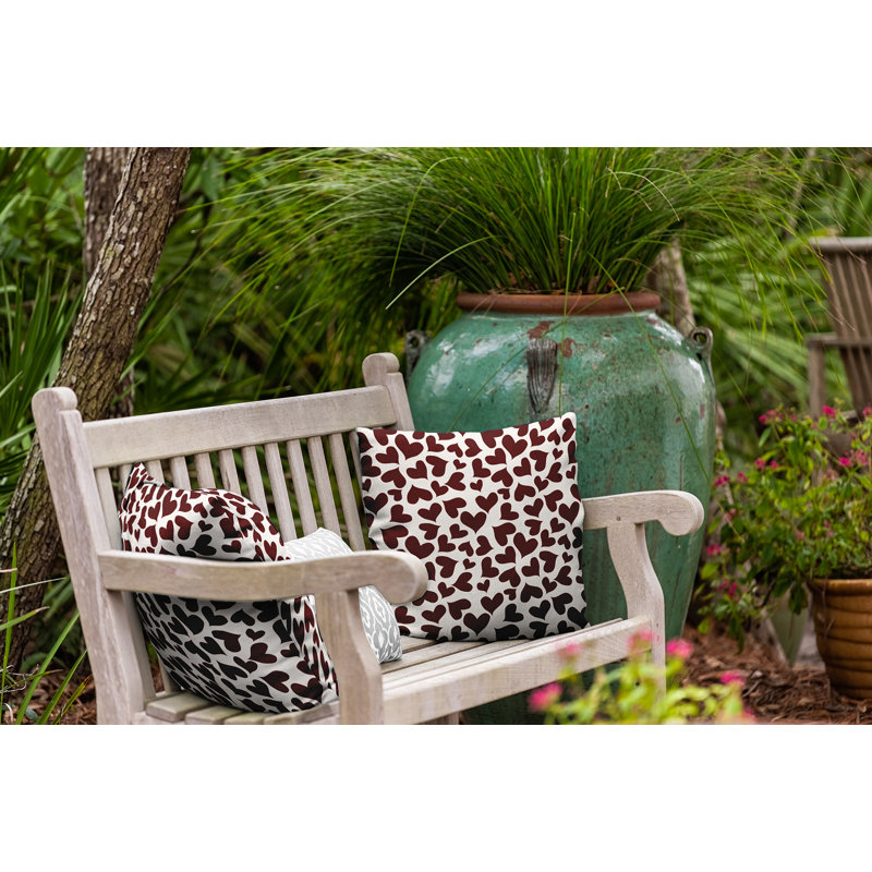 Geometric Outdoor Reversible Throw Pillow
