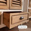 Armoire à chaussures rétro en bois style américain 12 paires