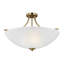 Luminaire suspendu à trois lumières Geary de Génération Lighting -1562364968-1562364970-1486611457