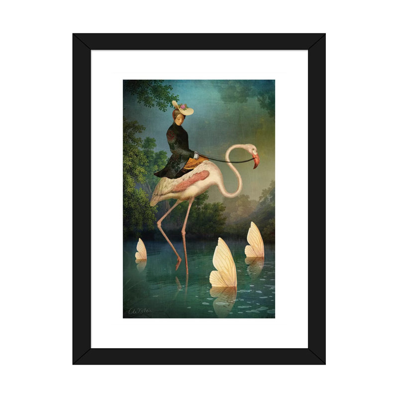 Le Passage, Catrin Welz-Stein par Catrin Welz-Stein - impression d'art graphique, H 24 po x l 16 po, Noir