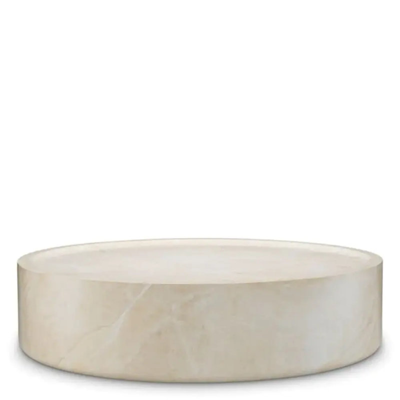 Joshua Outdoor Round Coffee Table