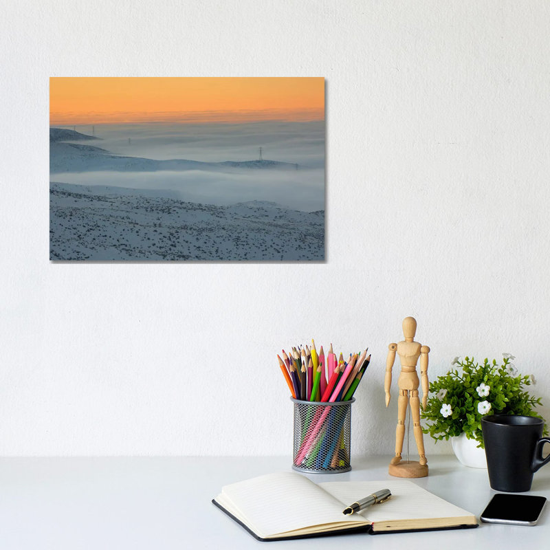 Sunrise Inversion by Louis Ruth - Wrapped Canvas Print, 20.32 cm H x 30.48 cm W