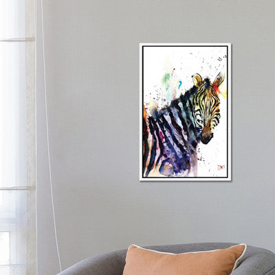 Zebra 1 Piece Painting on Canvas