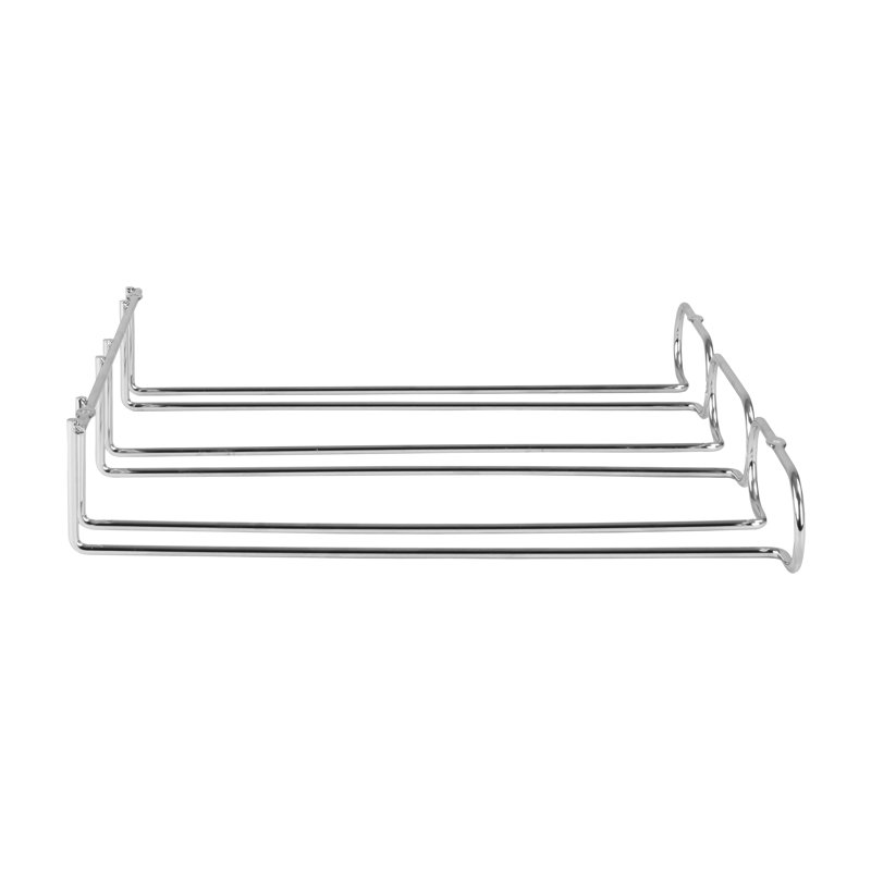 Kerfoot Hanging Wine Glass Rack in Silver
