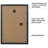 Americanflat Gallery-Style Deep Moulding Picture Frame with Mat to Secure Artwork, Prints, and Photos-100639259