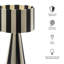 Lampe de table rayée en coton tissé à la main-111178357