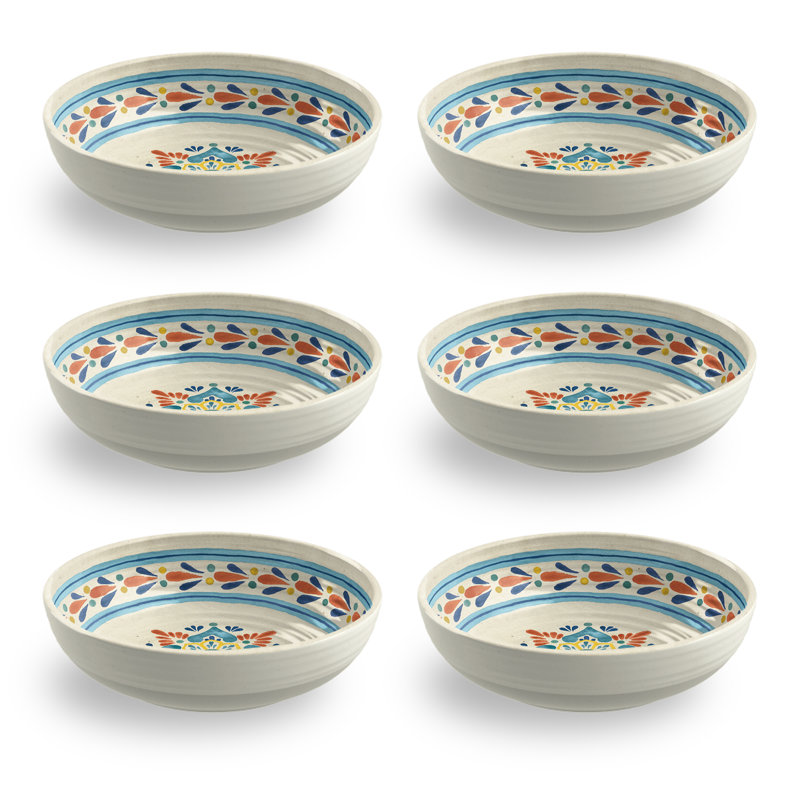 Bol bas La Cena Medallion Planta - beige - 8 po