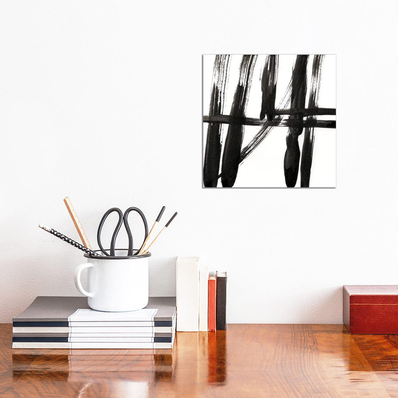 Linear Expression IV by J. Holland - Wrapped Canvas Print, 30.48cm H x 30.48cm W x 1.905cm D