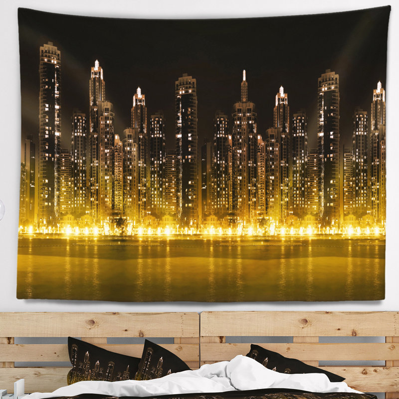 Polyester Tapestry, 78" H x 92" W