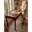 Bureau, Bureau en bois, Bureau en noyer, Bureau en bois massif, Bureau avec tiroirs