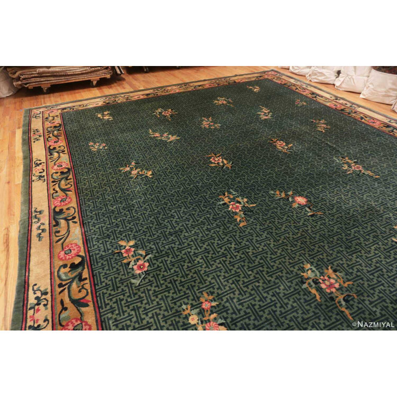 One-of-a-Kind Runner 3' X 14'6" Hand Knotted Area Rug