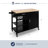 Domenique Solid Wood Top Kitchen Cart-882127542