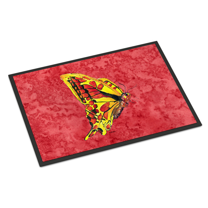 Tapis de porte à l’intérieur anti-dérapant, Rectangulaire 2 pi x 3 pi