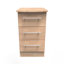 Fully Assembled Lyndale 3 Drawer Bedside Table-17991146
