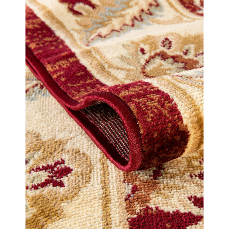 Tapis oriental rouge Niles, Rectangle 3 pi 3 po x 5 pi 3 po