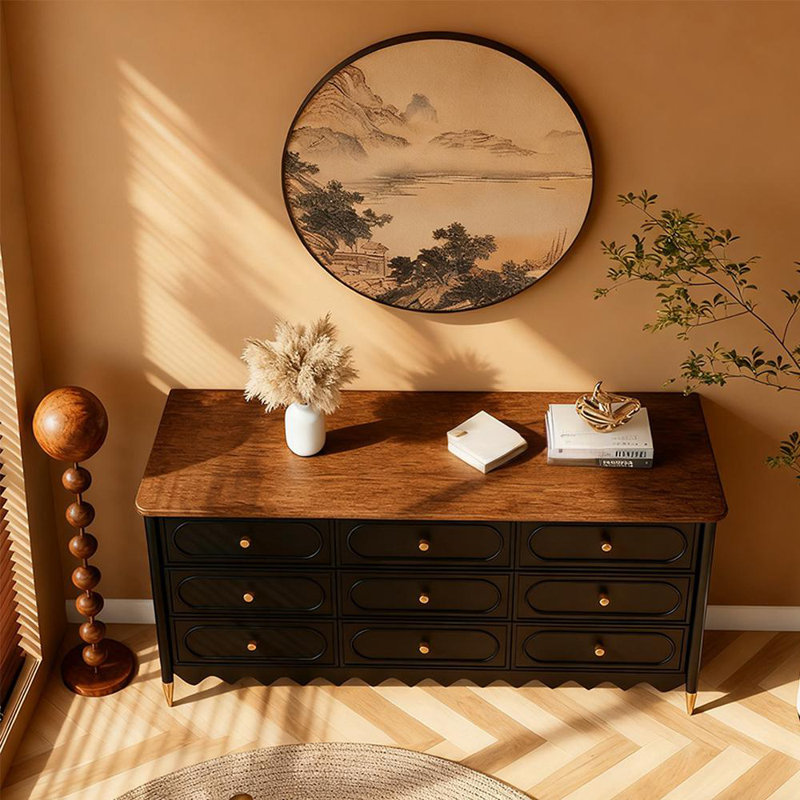 Console American Light, H 35,4 po x l 63 po x P 15,7 po