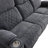 3-Piece Modern And Overstuffed Chenille Power Reclining Living Room Set
