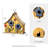 Athena 11 in x 11 in x 5 in Birdhouse-391990494