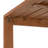 Weston 30" Wide Outdoor Solid Eucalyptus Wood Square Cocktail Table