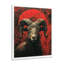 «Grey Red Astrology Rams Rebellion Aries», art mural astronomie-106112814-106112816