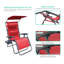 Chaise pliante zéro gravité Johns-16396785