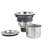 36" Stainless Steel Single Bowl Farmhouse Kitchen Sink Apron Front