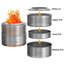 Round Wood Burning Smokeless Burner / Burner Kit