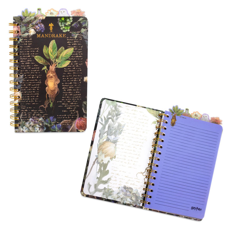 Cahier à spirale Harry Potter Mandrake