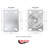 Polyurethane Set with Ball Bearing 2 Swivel Lock and 2 Rigid SCC