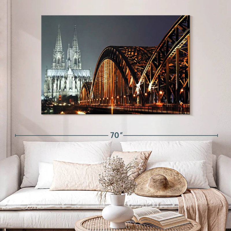 Pont vers la cathédrale de Cologne