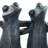 Dancing Frog Trio Sculpture